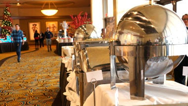 event center banquet hallway