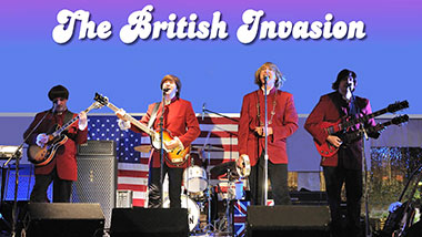 British invasion band photo