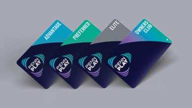Advantage, Preferred, Elite and Owners Club players cards