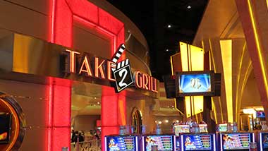 take 2 entrance sign