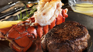 steak and lobster