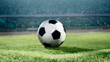 soccer ball on field